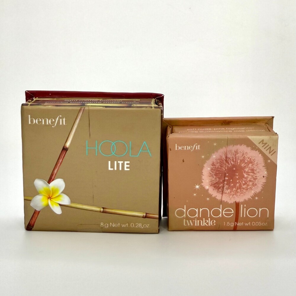 Hoola Lite and Dandelion Twinkle Mini Benefit Cosmetics 8g/0.28 oz , 1.5g 0.05